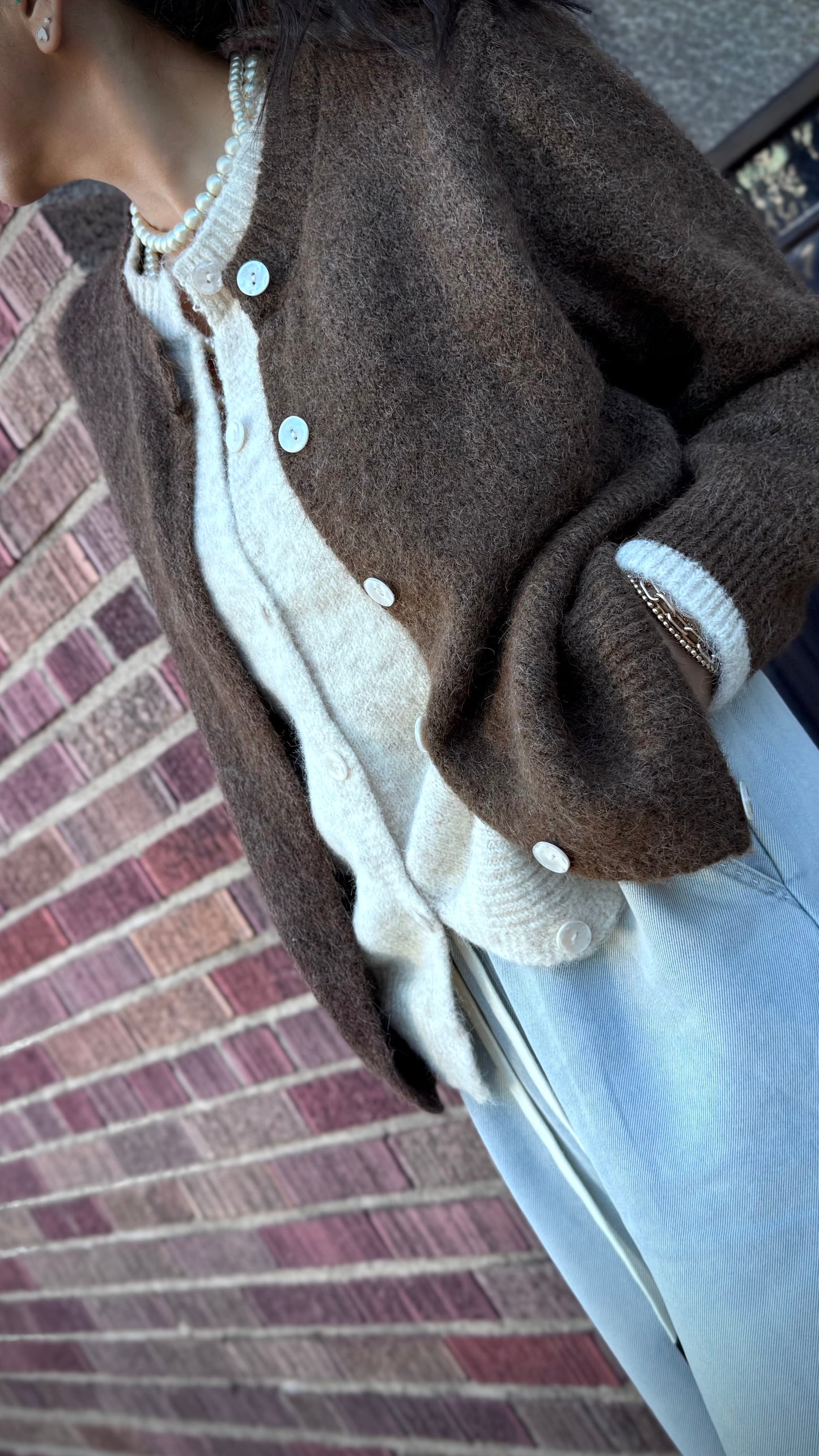 Double Layer Cardigan