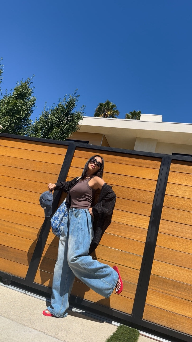Judy Wide Denim Pants