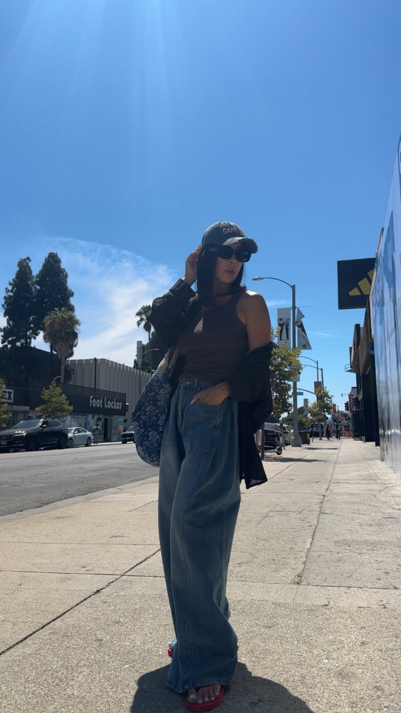 Judy Wide Denim Pants