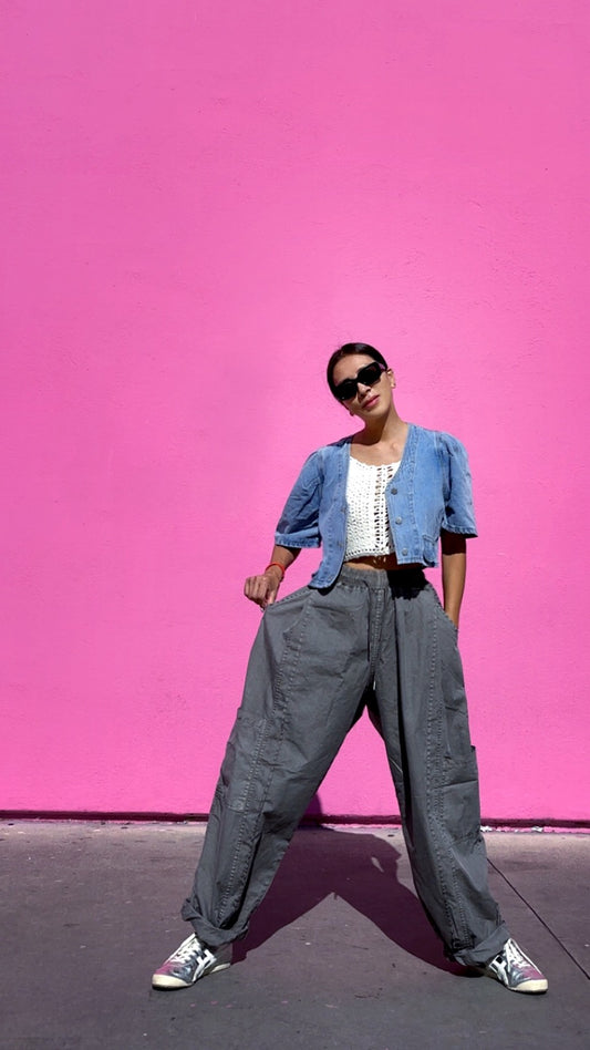 Mineral Wash Cargo Pants (Unisex)