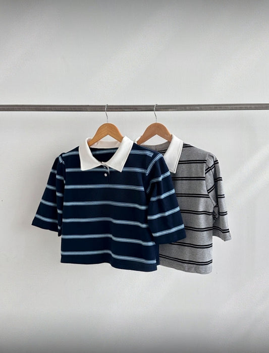 Stripe Polo Shirt