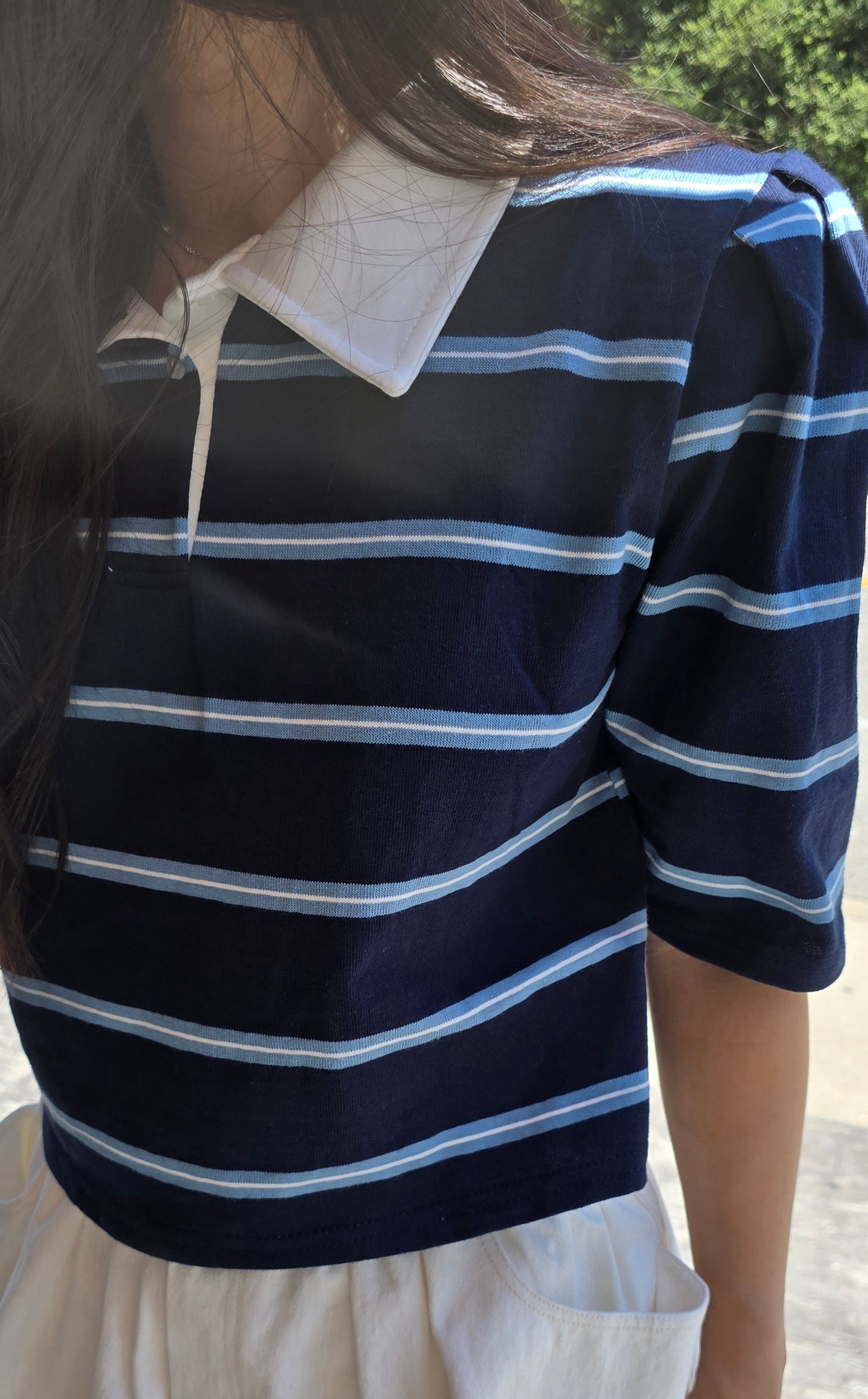 Stripe Polo Shirt