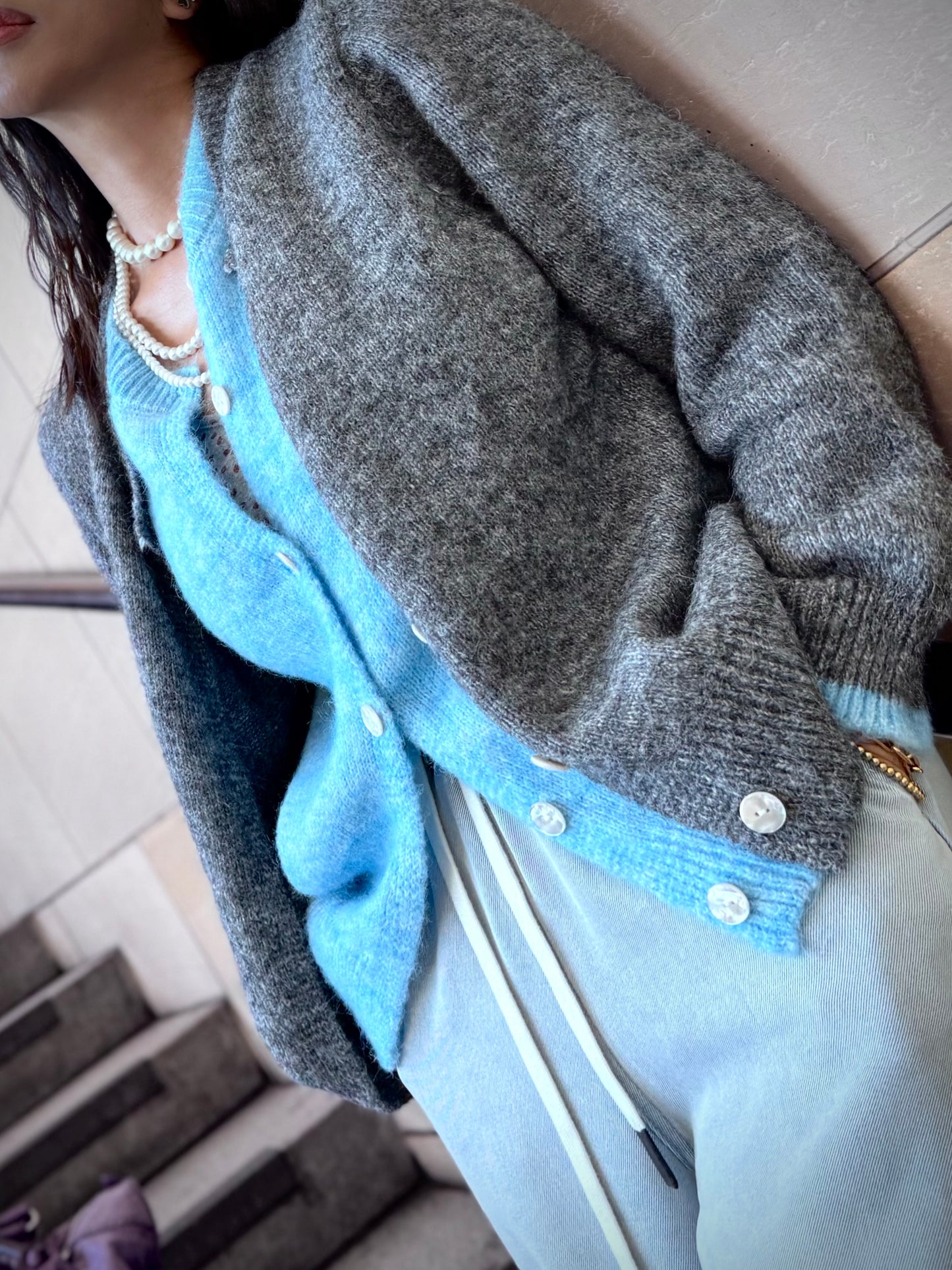 Double Layer Cardigan