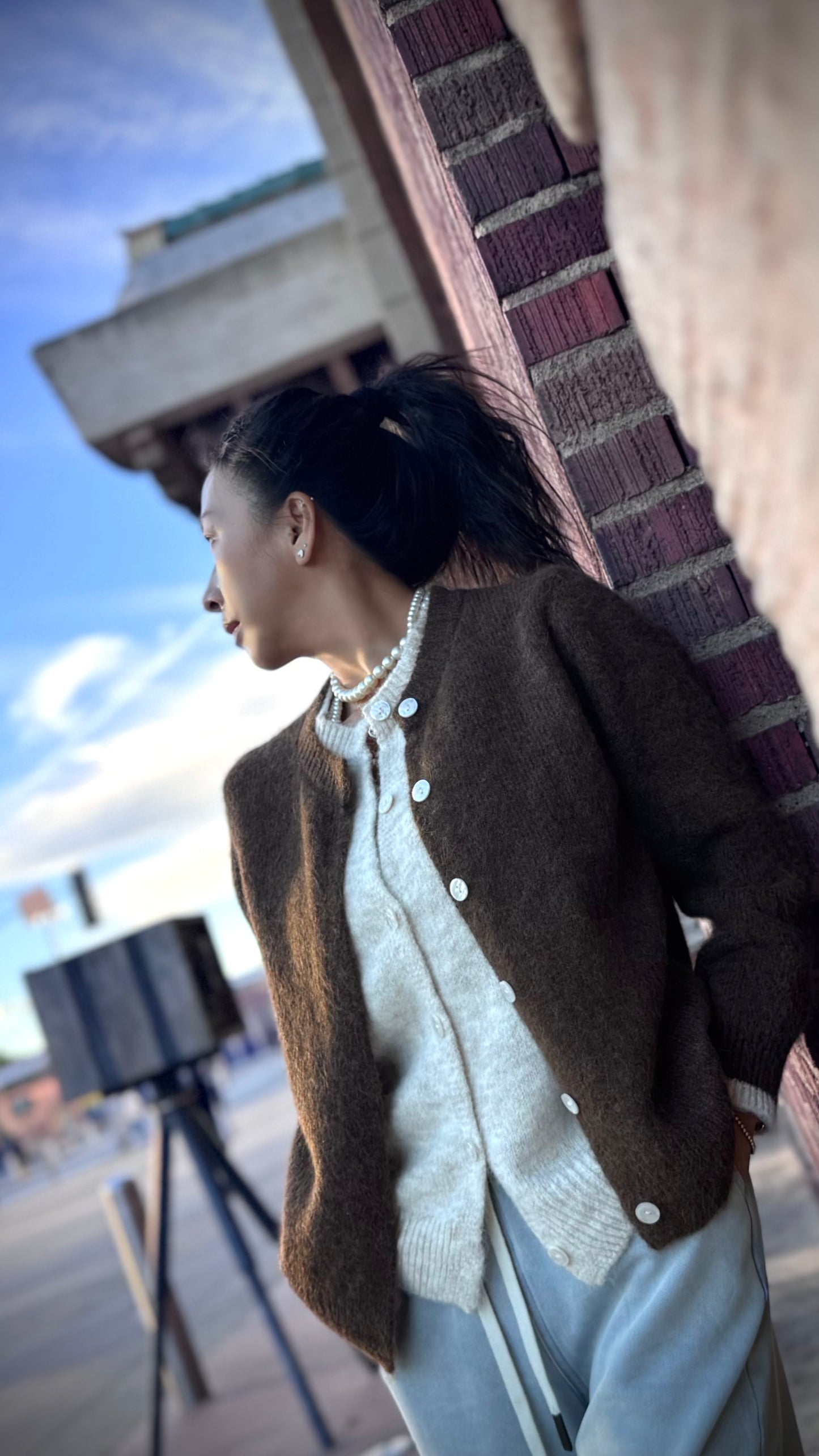 Double Layer Cardigan