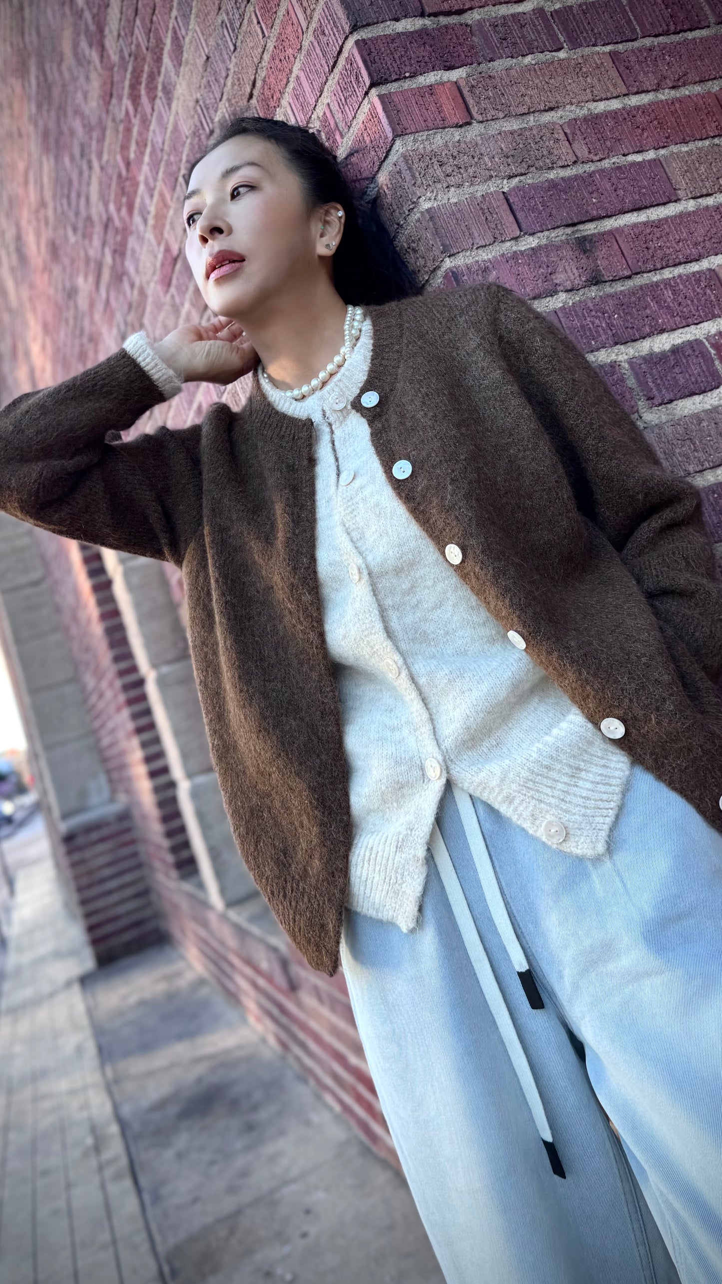 Double Layer Cardigan