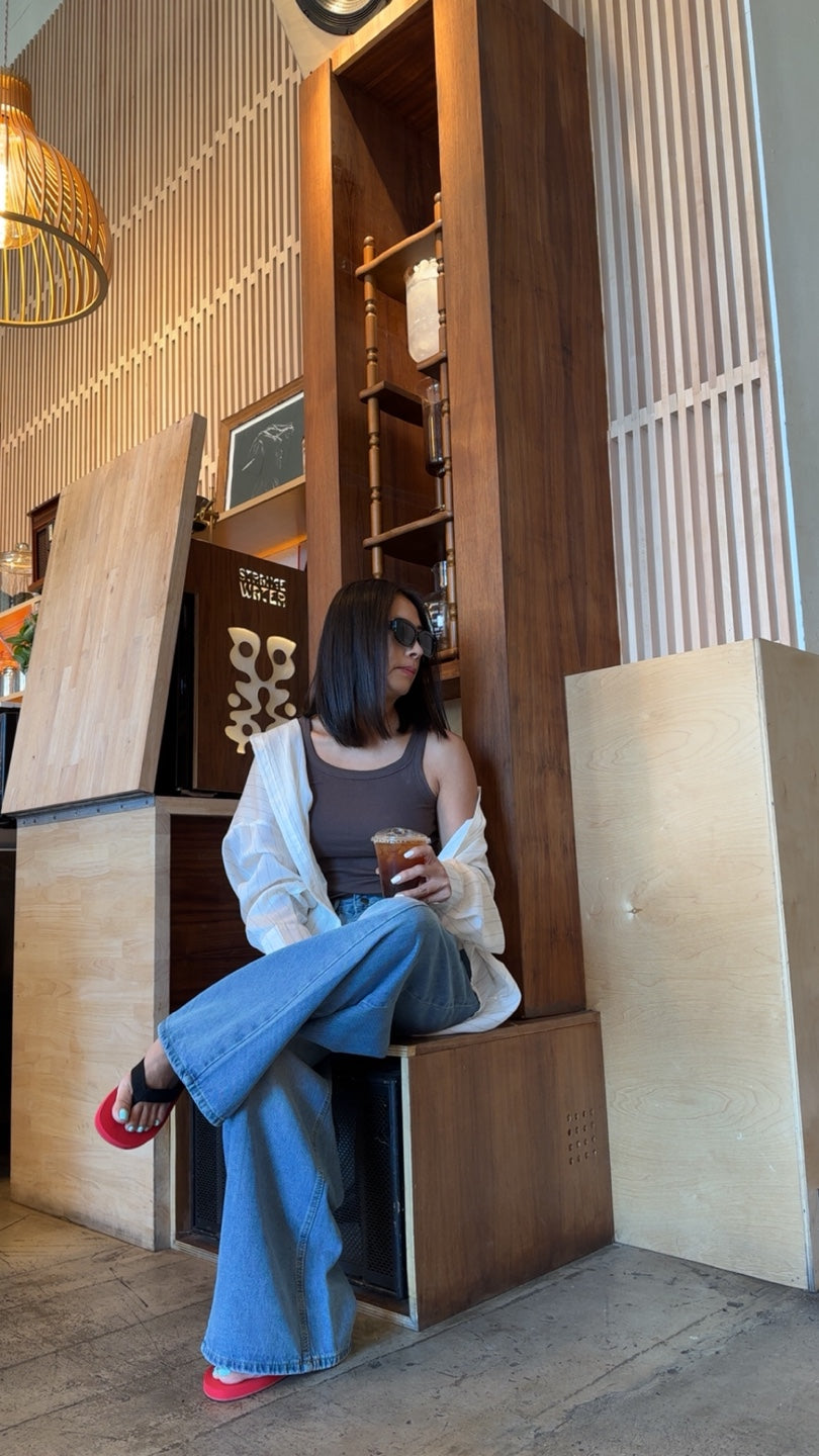 Judy Wide Denim Pants