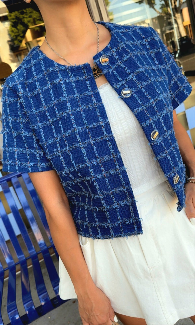Margot Tweed Short Jacket