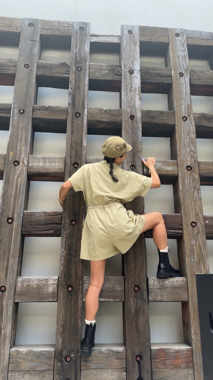 Summer Utility Romper