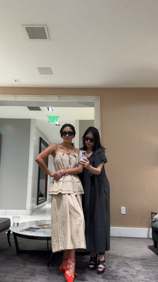 Frill Wrap Dress