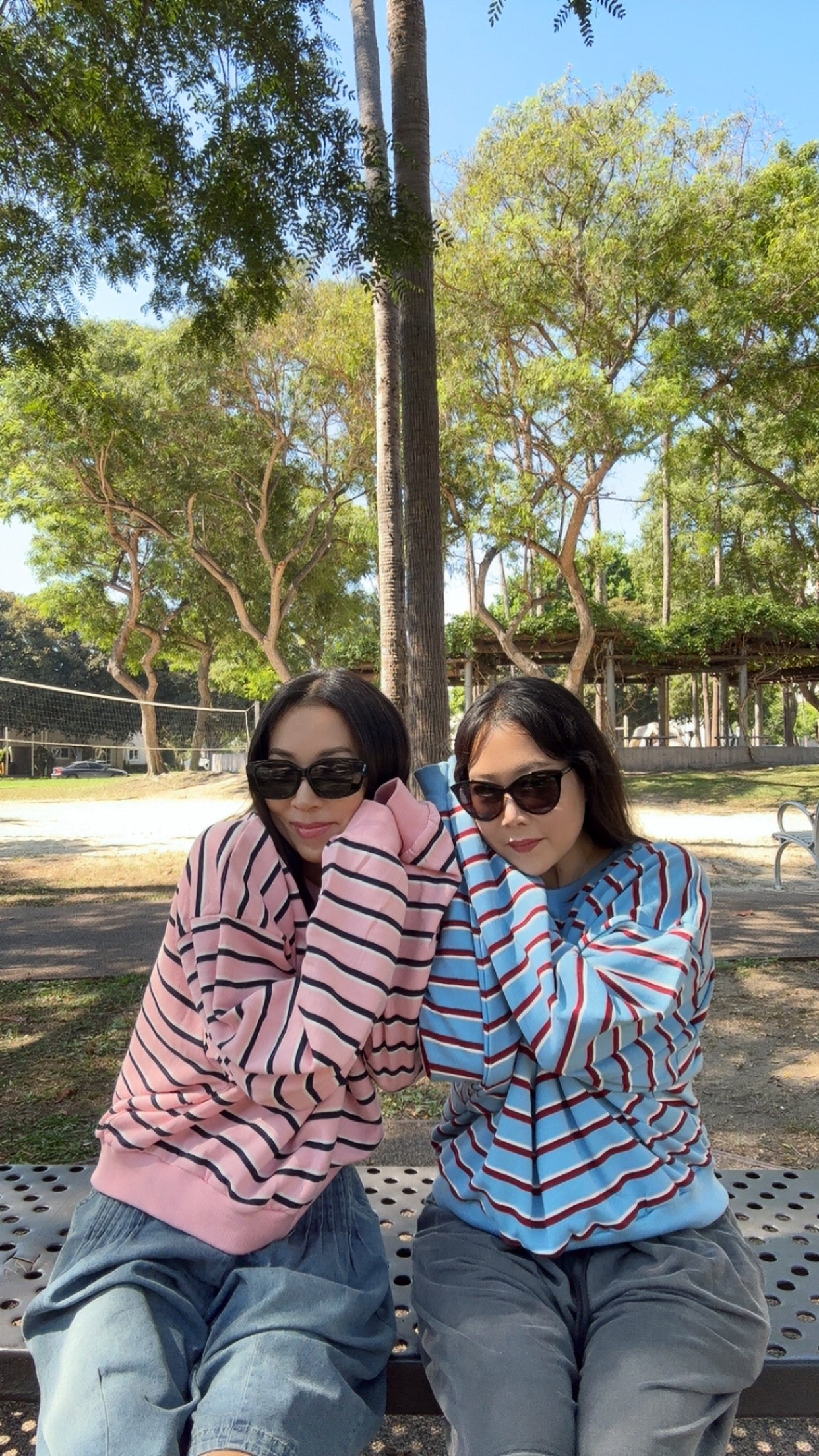 Pastel Stripe Sweatshirt