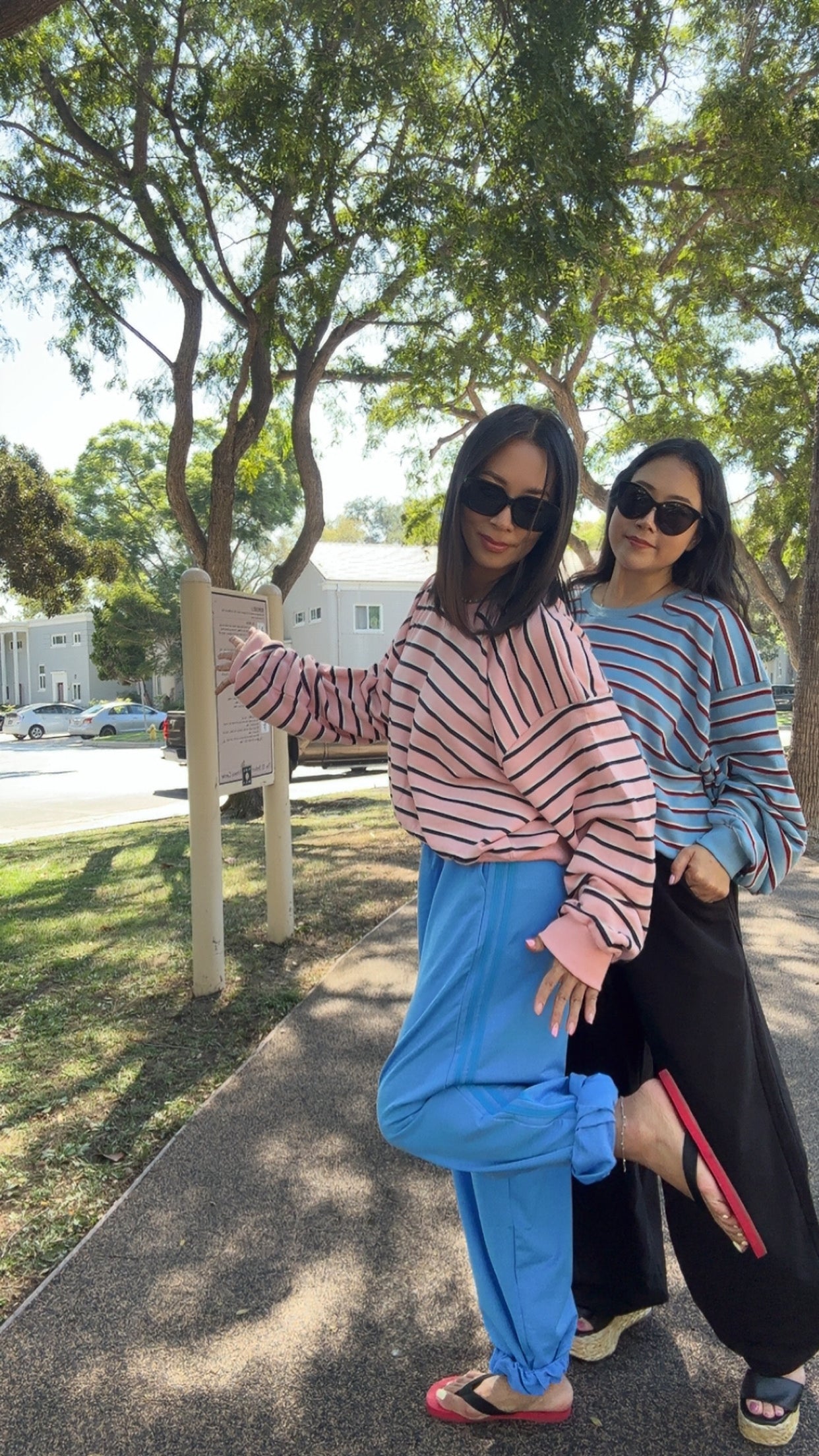 Pastel Stripe Sweatshirt