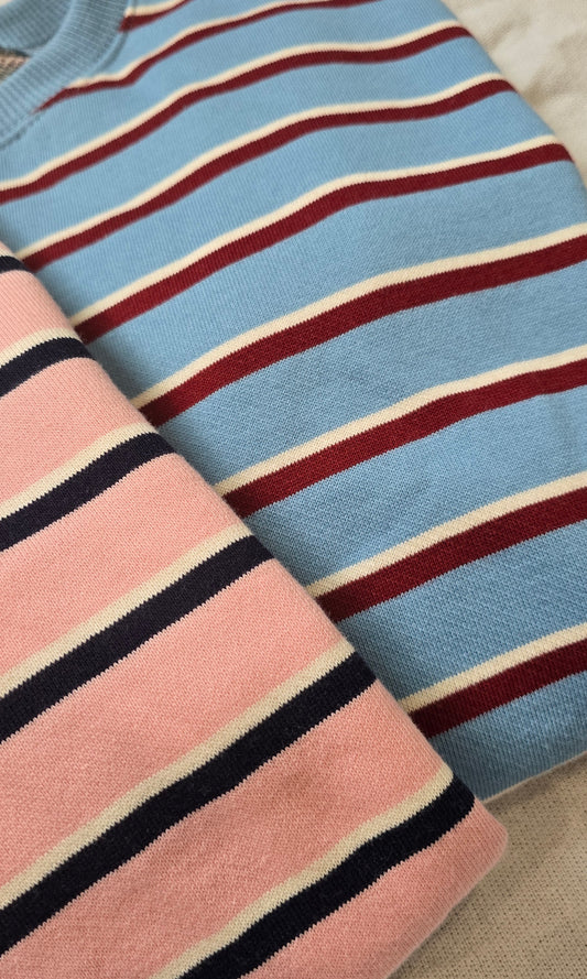 Pastel Stripe Sweatshirt