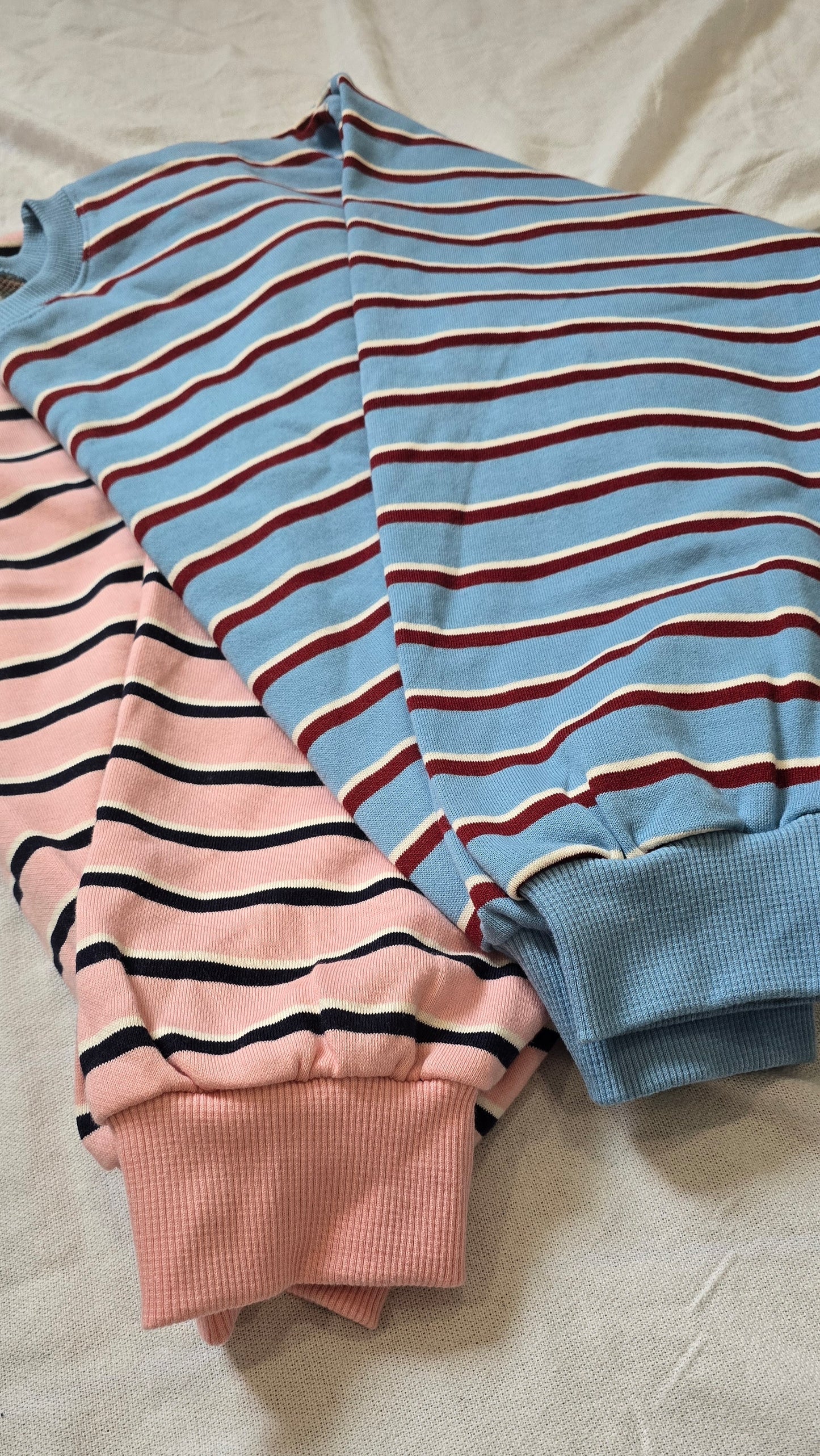 Pastel Stripe Sweatshirt