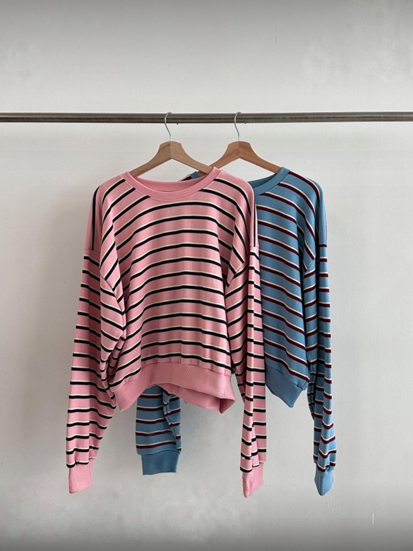 Pastel Stripe Sweatshirt