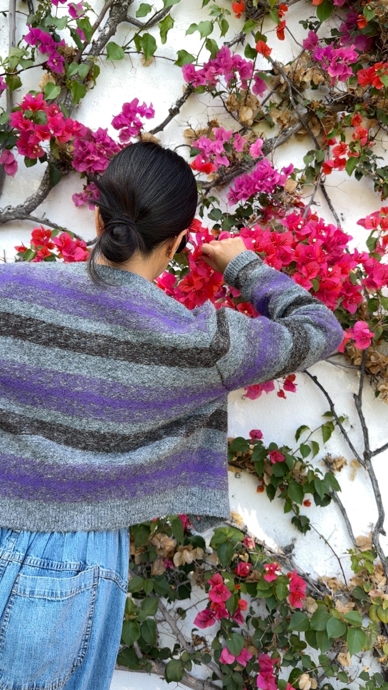 Mist Mohair Cardigan