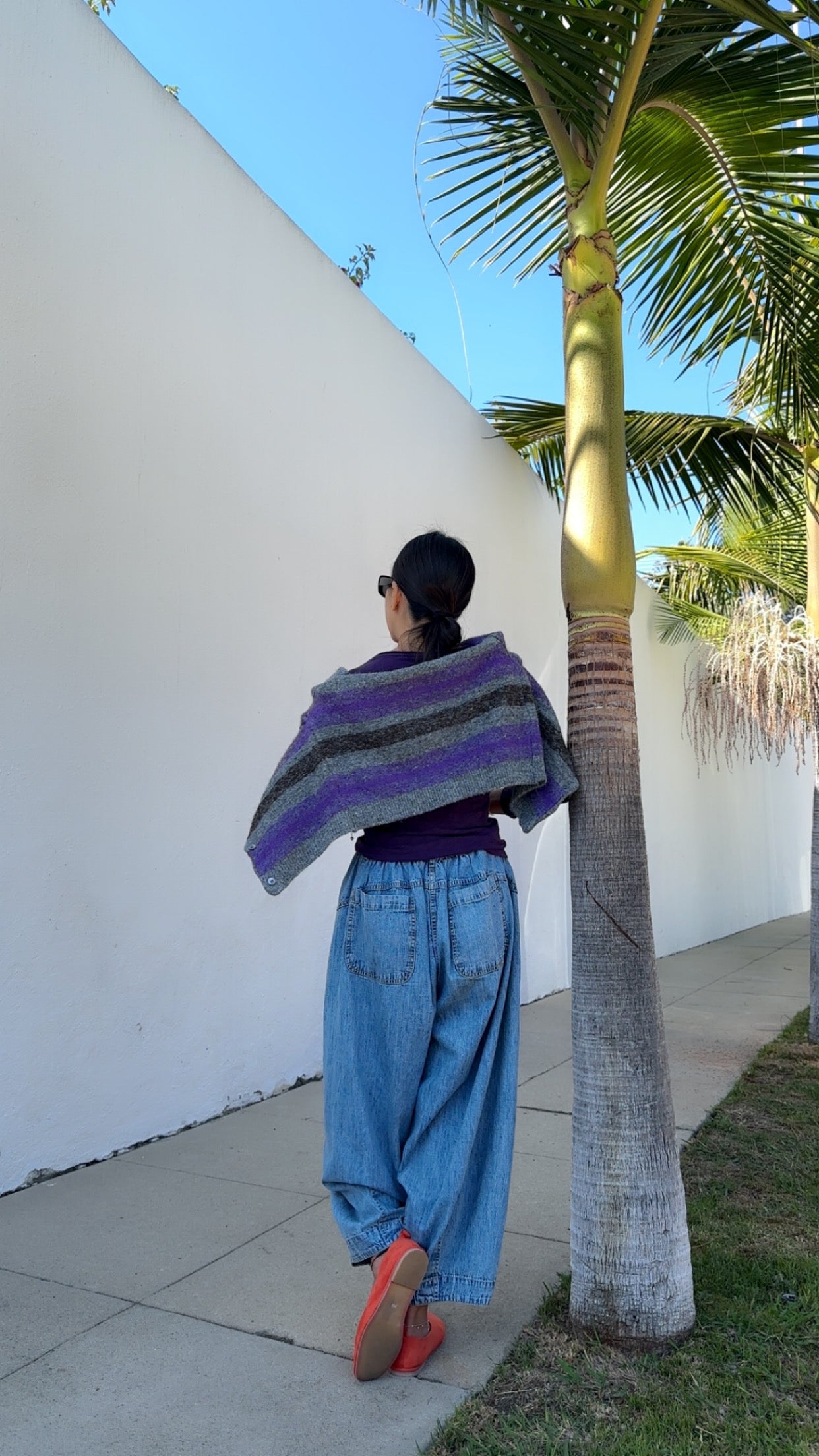 Mist Mohair Cardigan