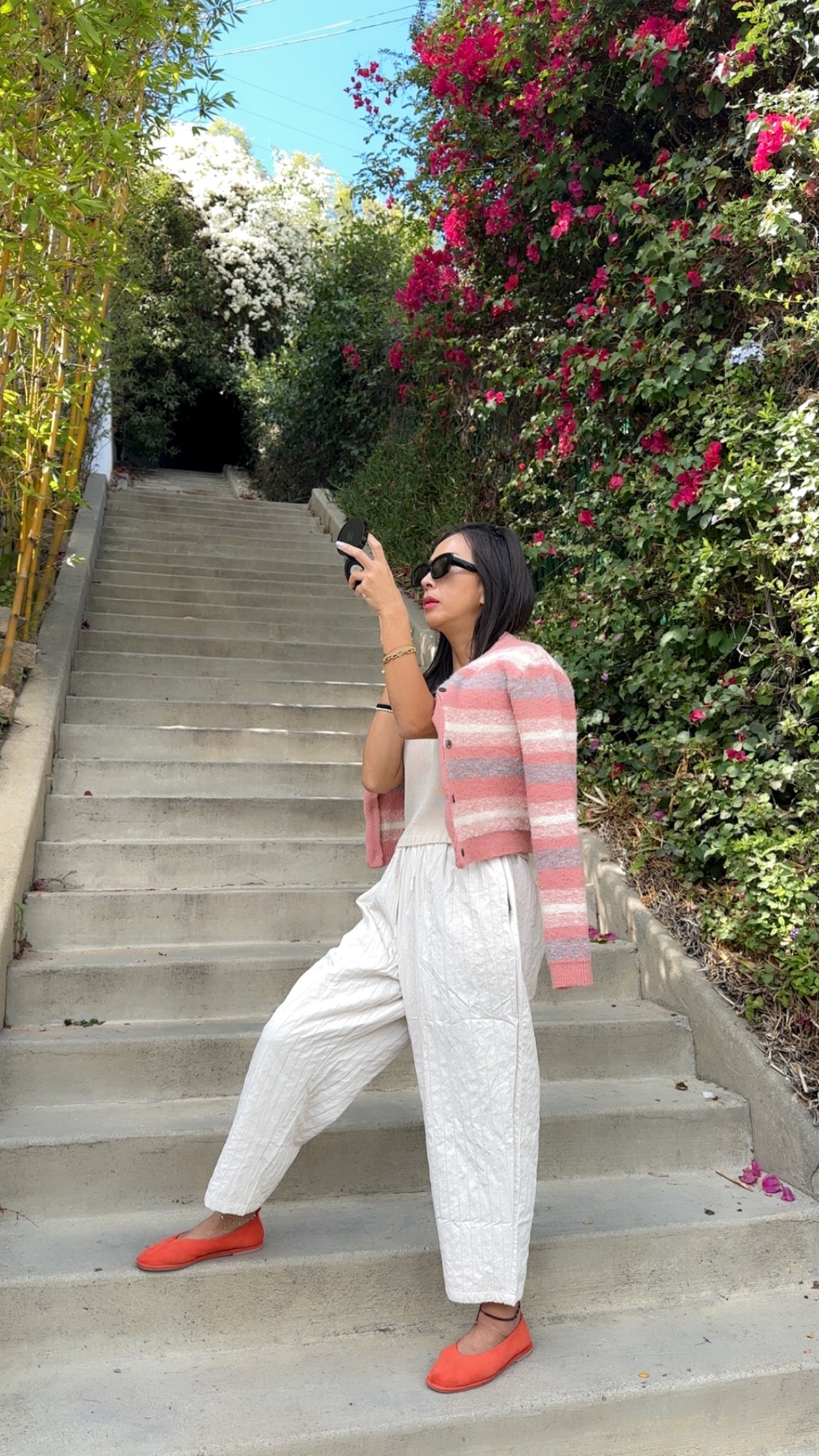 Mist Mohair Cardigan