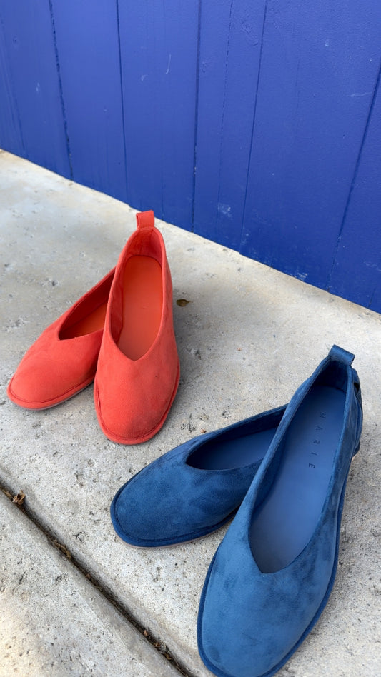Ella Suede Flat