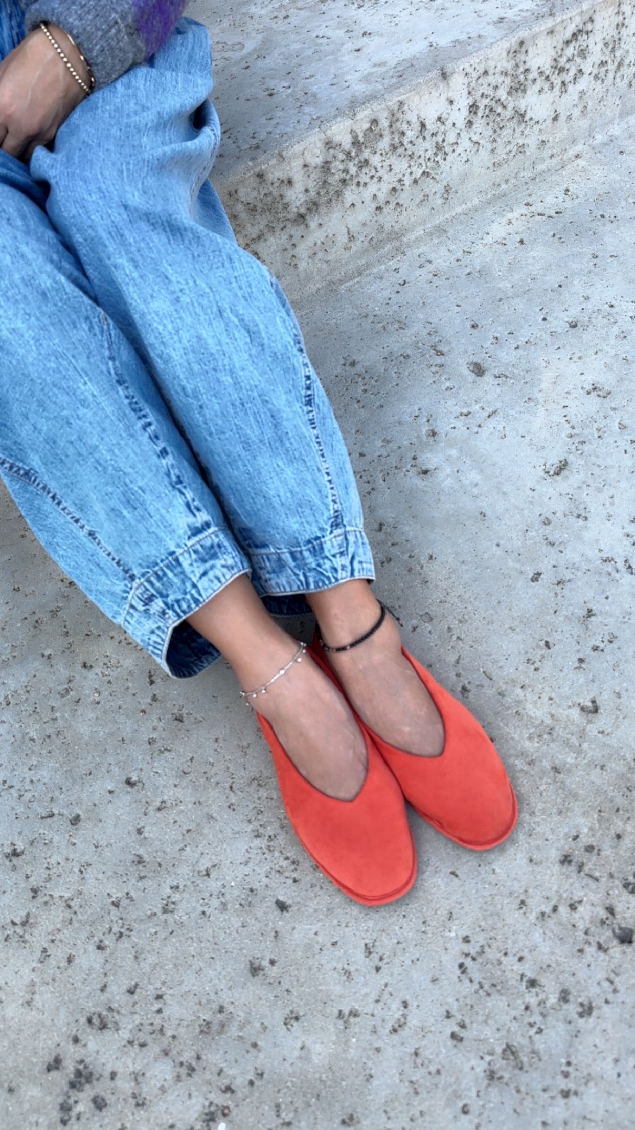 Ella Suede Flat