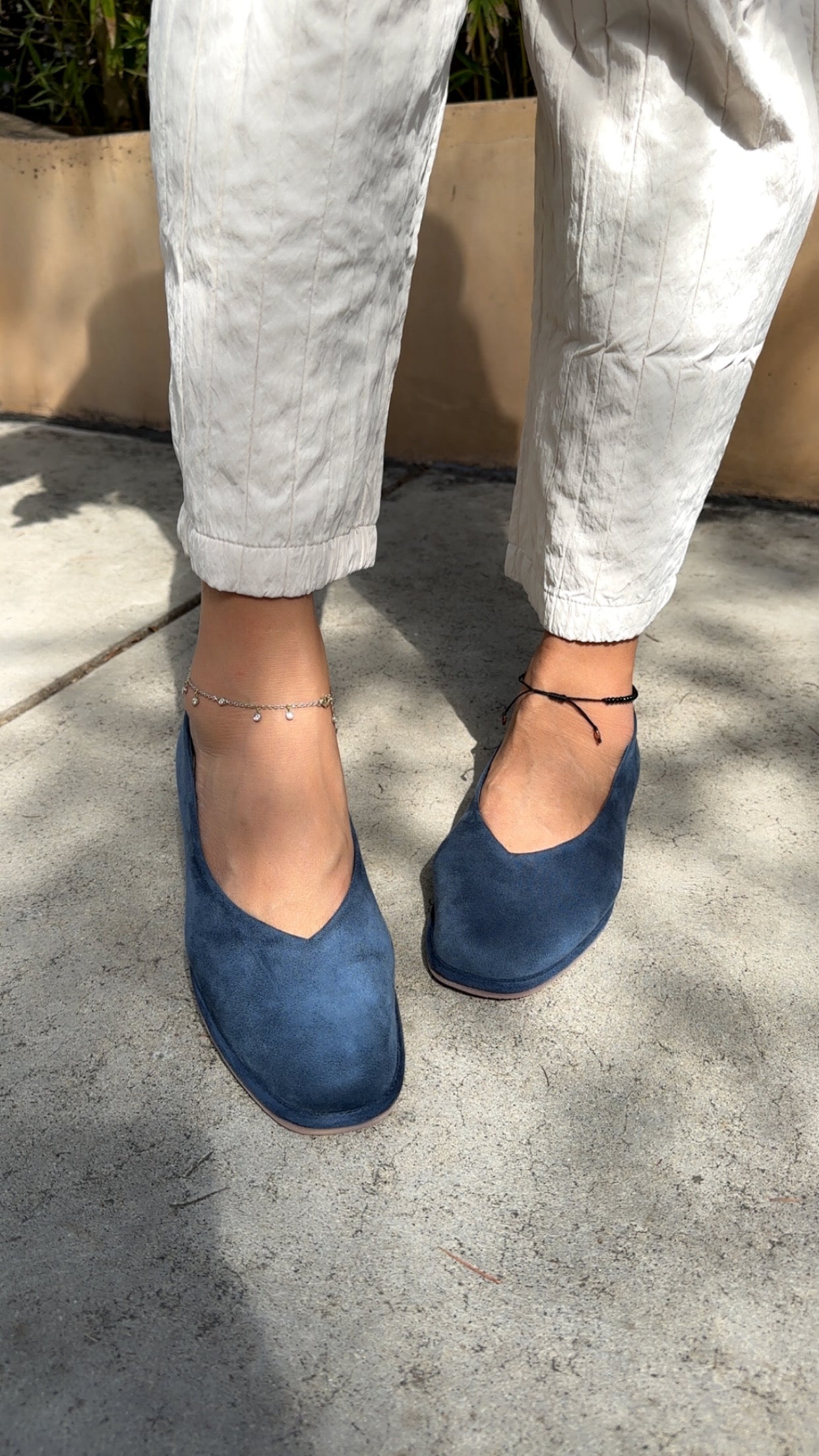 Ella Suede Flat