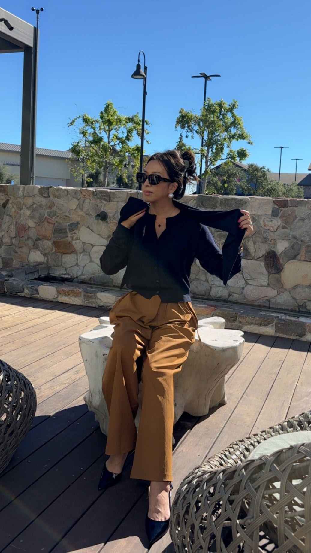 Atelier Scarf Cardigan