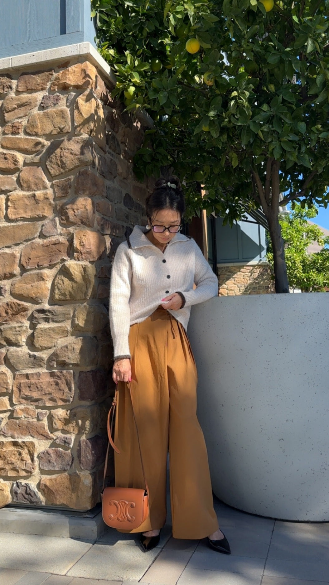 Cloud Pleat Wrap Pants