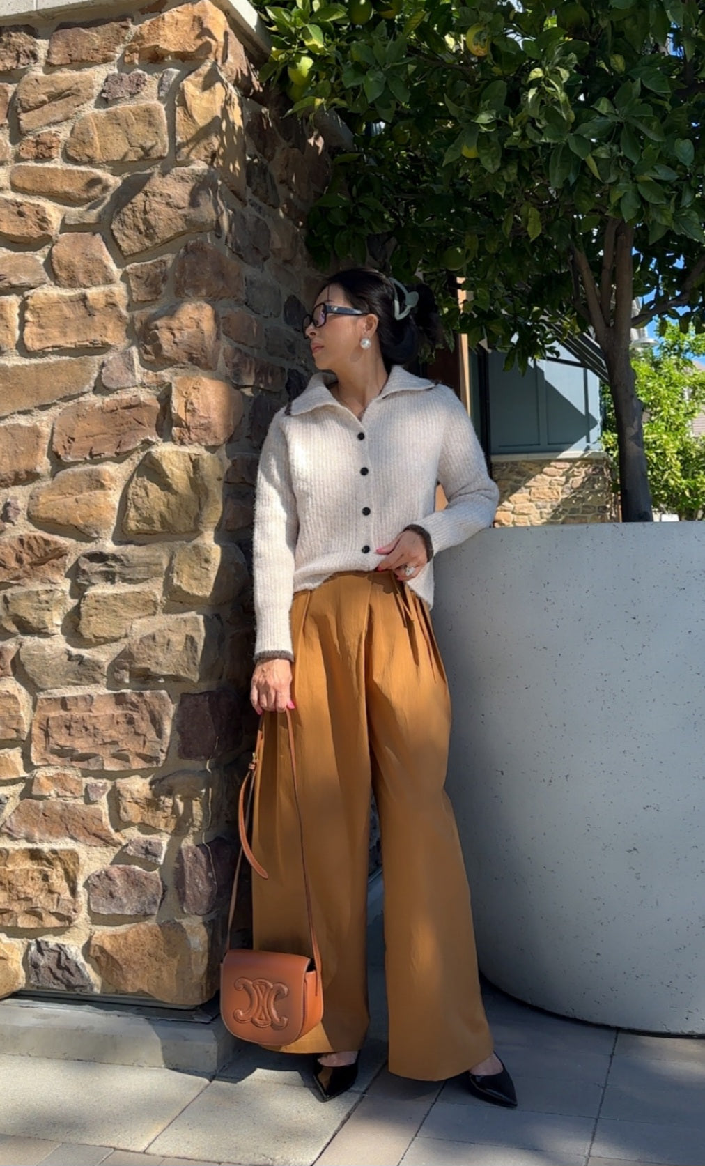 Cloud Pleat Wrap Pants