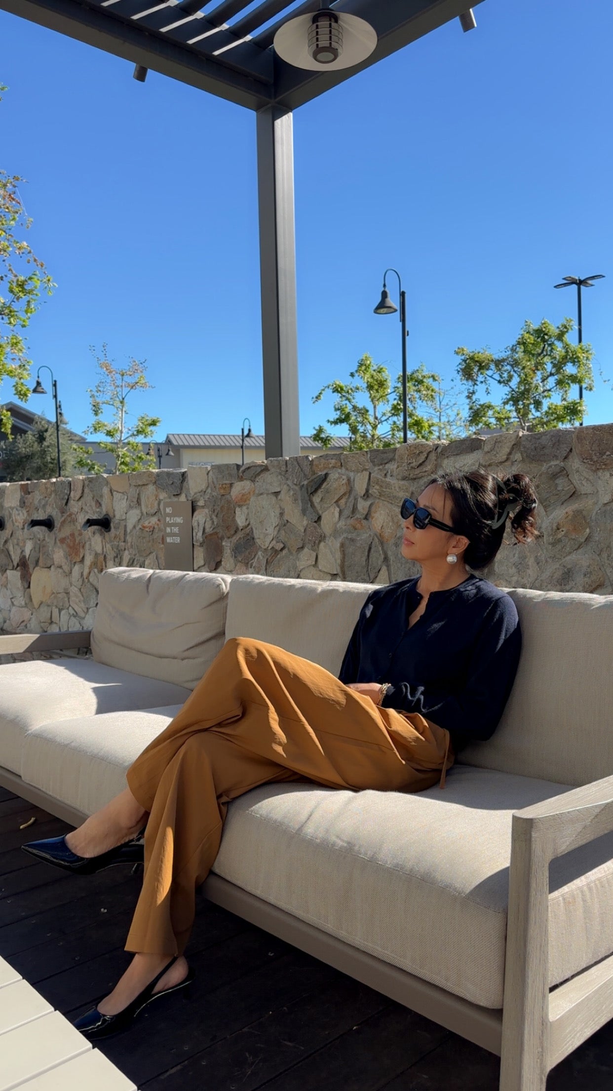 Cloud Pleat Wrap Pants