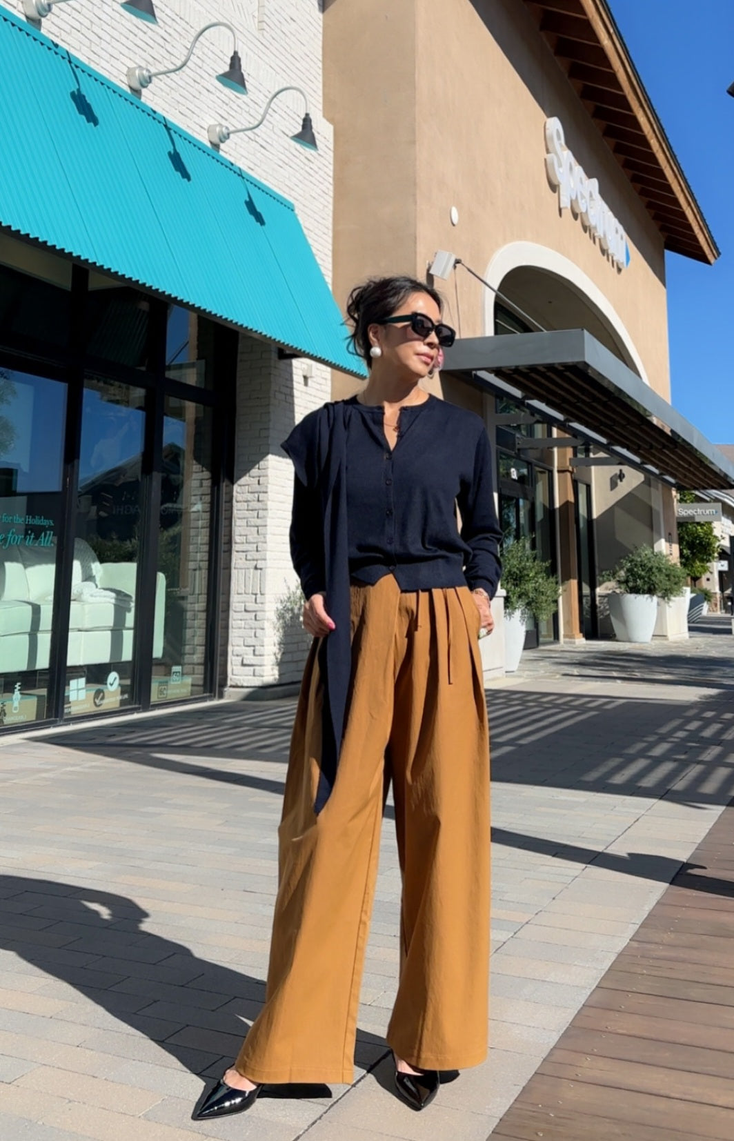 Cloud Pleat Wrap Pants